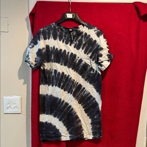 Black and White Tie-Dye dress